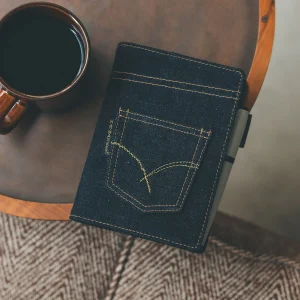 Hollywood Ranch Market Indigo Jeans Pocket [5-Year Techo] A6 Size (fits 5-Year Techo)