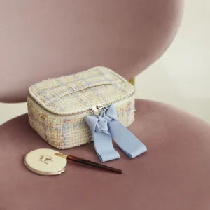 Iwate Home Spun Sherbet Tweed Drawer Pouch Container