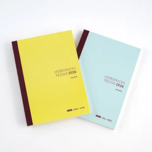 Hobonichi Techo 2026 Japanese Cousin Avec Books (January Start) A5 Size / Daily 6-month x 2 book set / Jan start / Mon start
