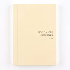 Hobonichi Techo 2026 Japanese Cousin Book (January Start) A5 Size / Daily / Jan start / Mon start
