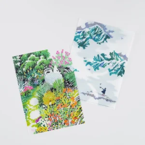 iyo okumi Hobonichi Clear Folder Set of 2 for A5 Size (iyo okumi)
