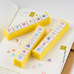 Kodomo no Kao x Hobonichi Pochitto6 Push-Button Stamp